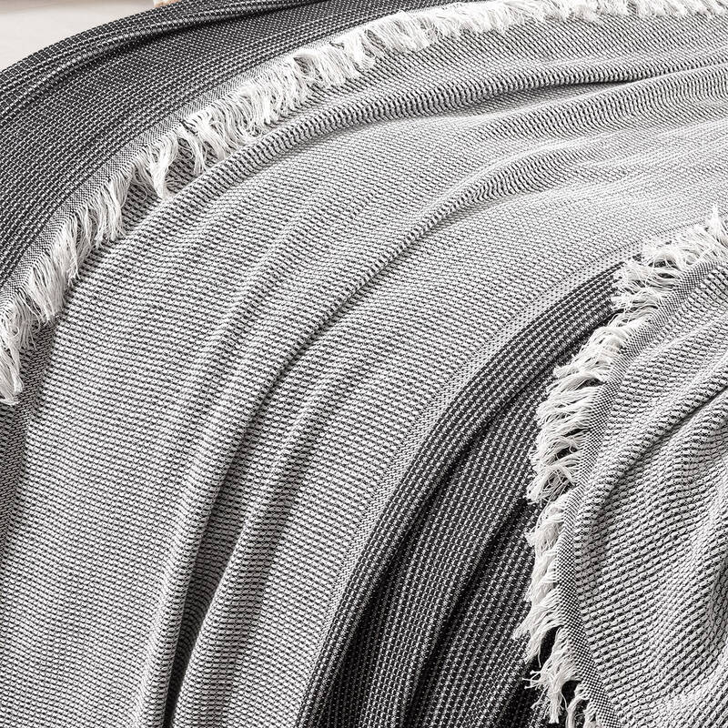 Eliot Yatak Örtüsü Tek Kişilik Siyah - 3