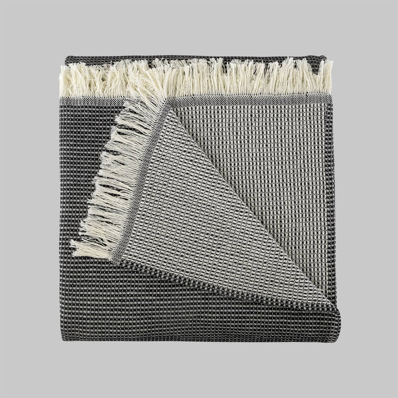 Eliot Yatak Örtüsü Tek Kişilik Siyah - 4