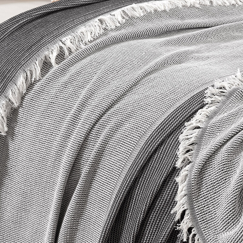 Eliot Yatak Örtüsü Tek Kişilik Siyah - SAREV