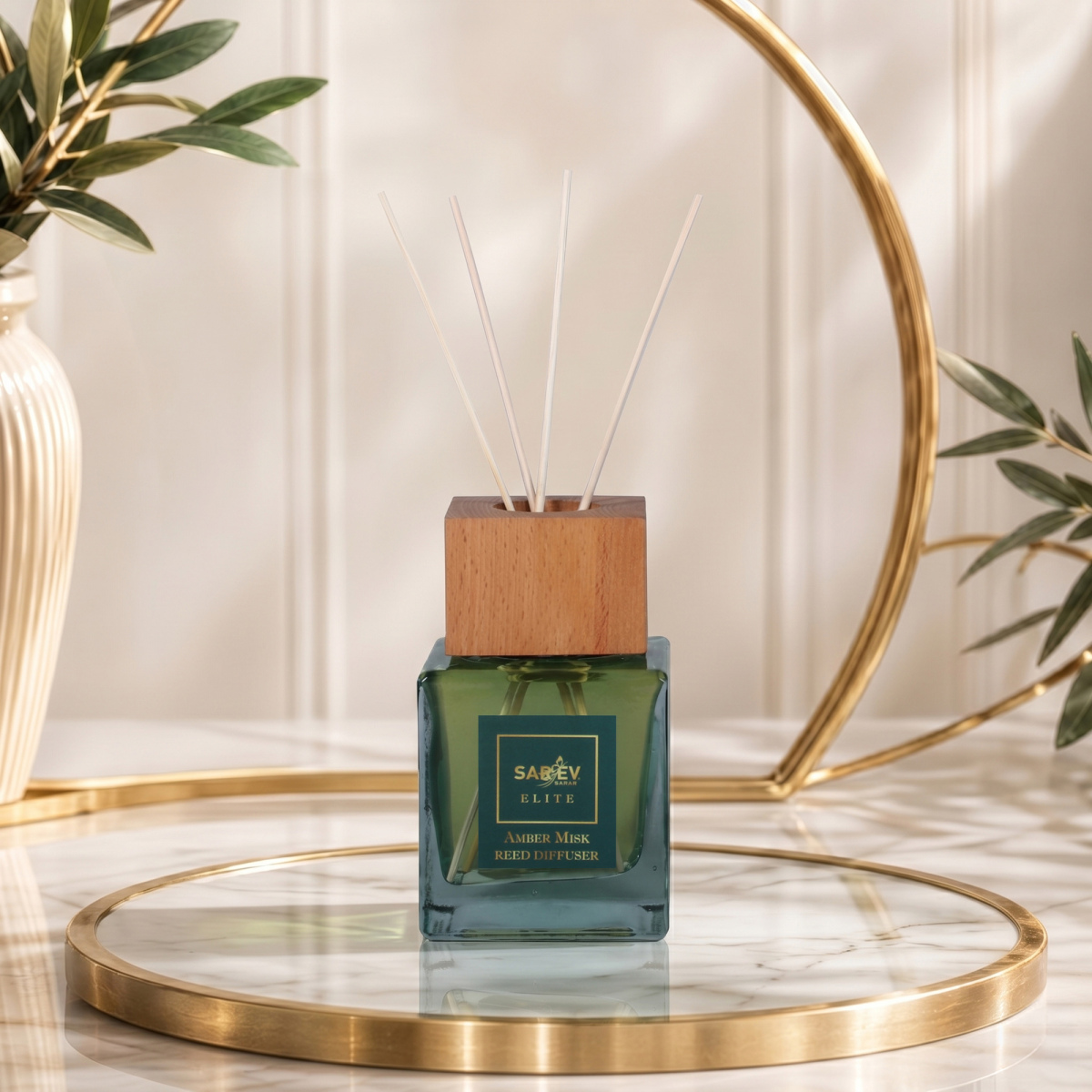 Elite Amber Misk Reed Diffuser Çubuklu Oda Kokusu - 1