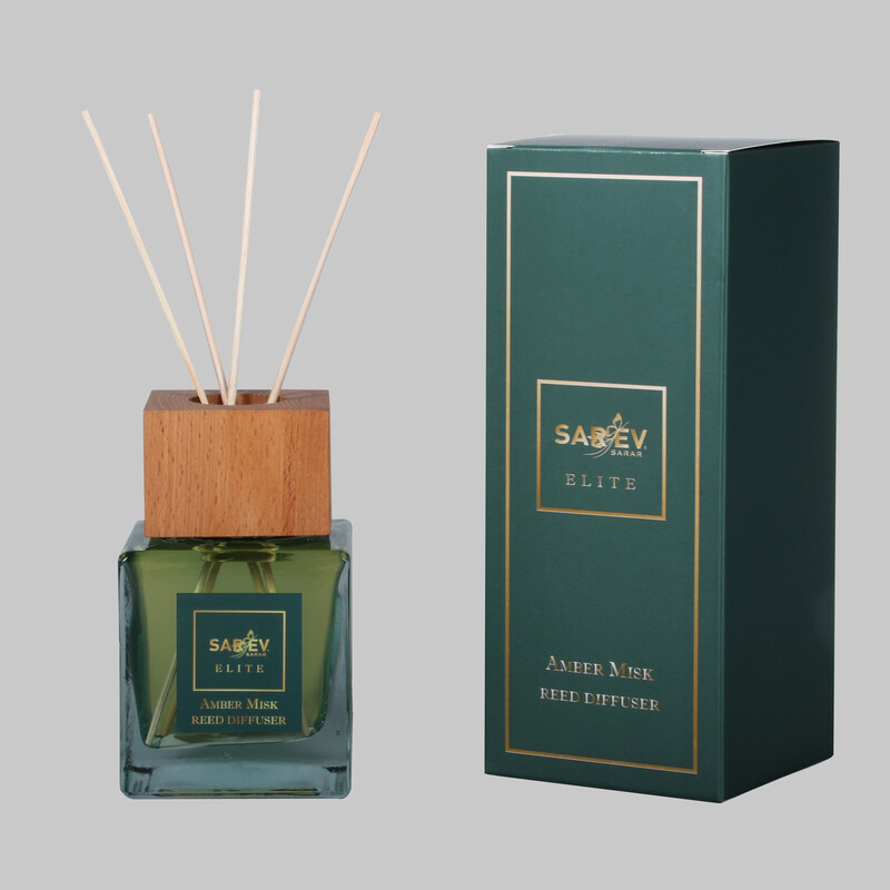 Elite Amber Misk Reed Diffuser Çubuklu Oda Kokusu - SAREV