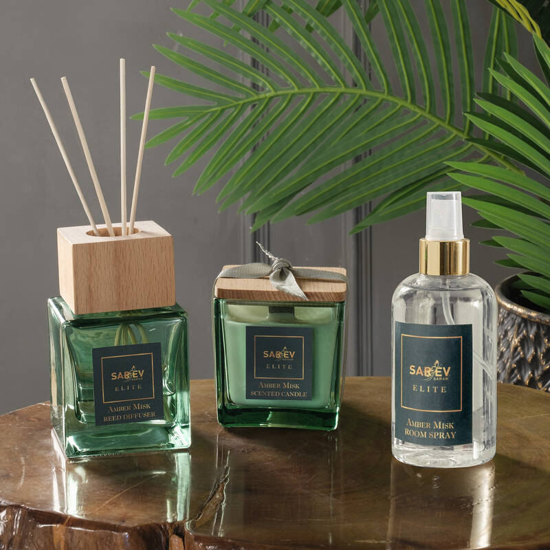 Elite Amber Misk Reed Diffuser Çubuklu Oda Kokusu - 2
