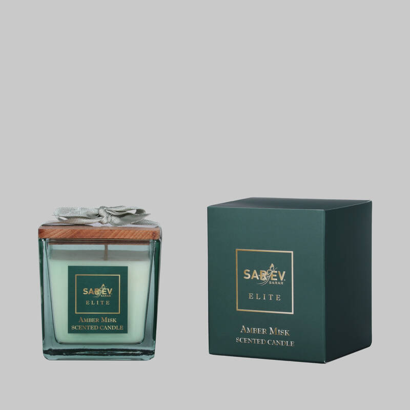 Elite Amber Mısk Kokulu Mum - 1