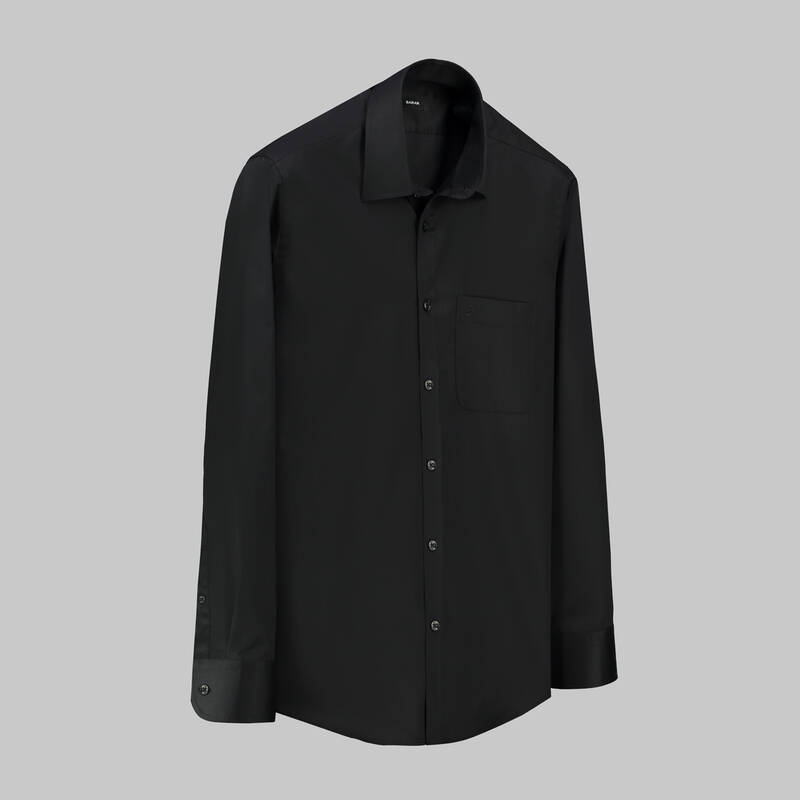 Elvio Selection Siyah Gömlek - 1