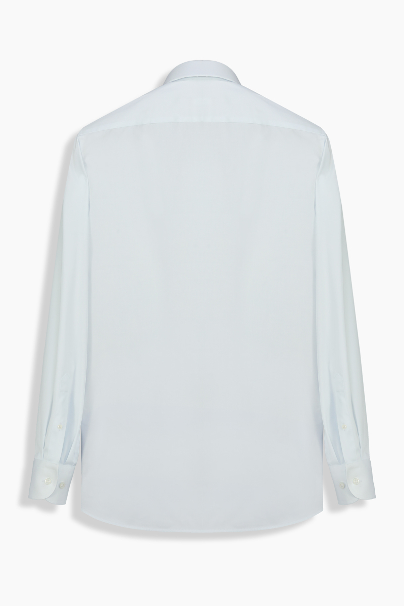 Elvio Co Pamuklu Açık Mavi Gömlek - 2