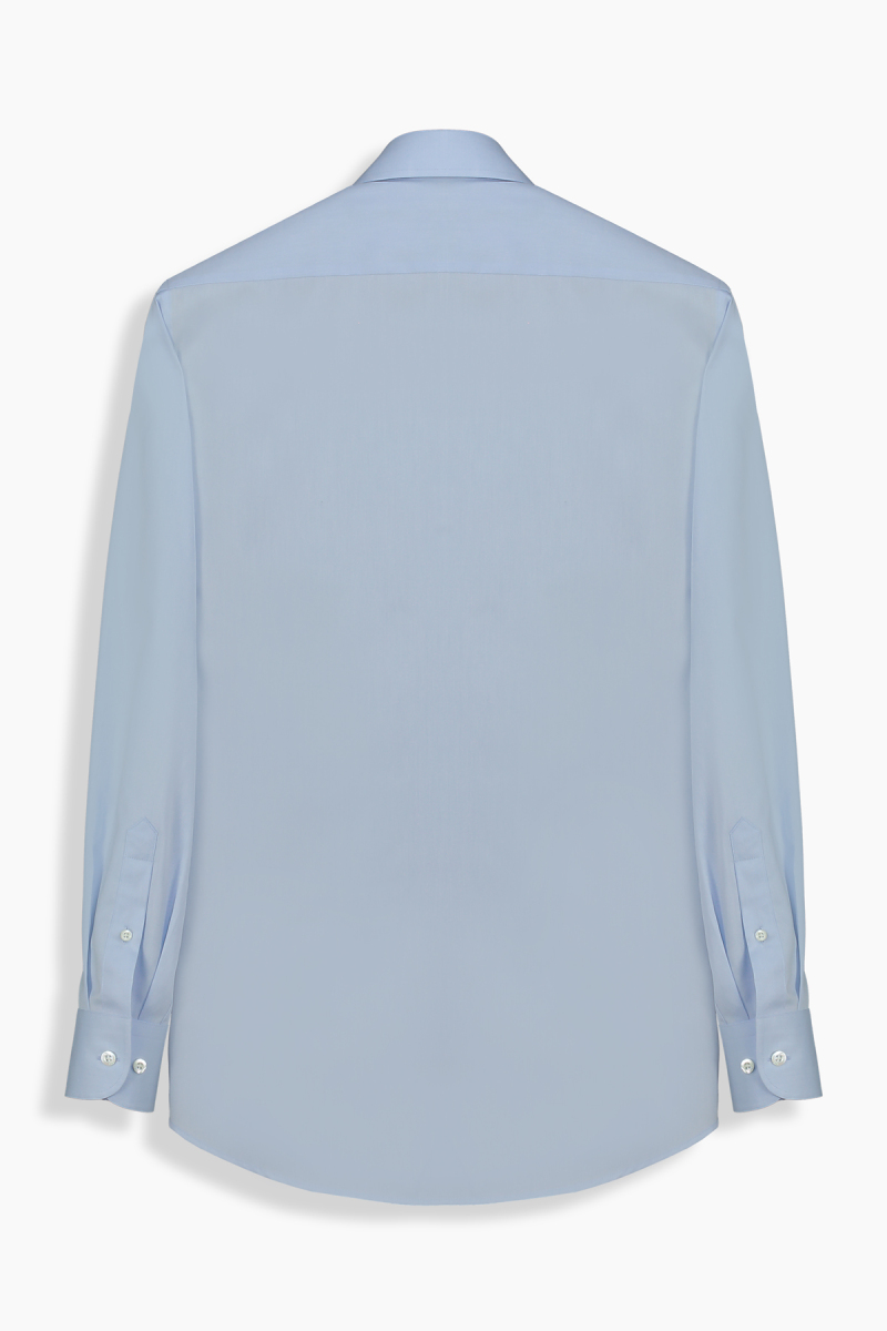 Elvio Co Pamuklu Açık Mavi Gömlek - 2
