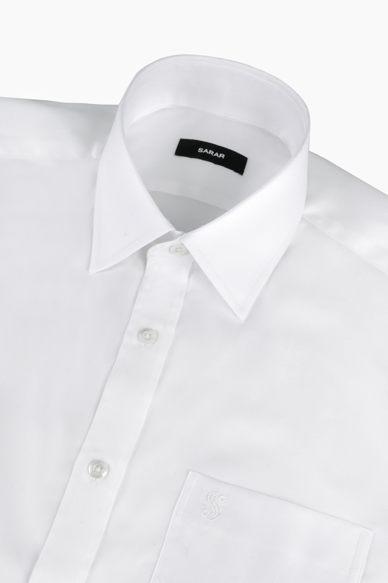 Elvio Co Pamuklu Beyaz Gömlek - 3