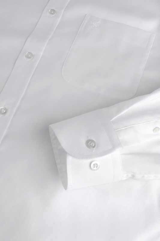 Elvio Co Pamuklu Beyaz Gömlek - SARAR