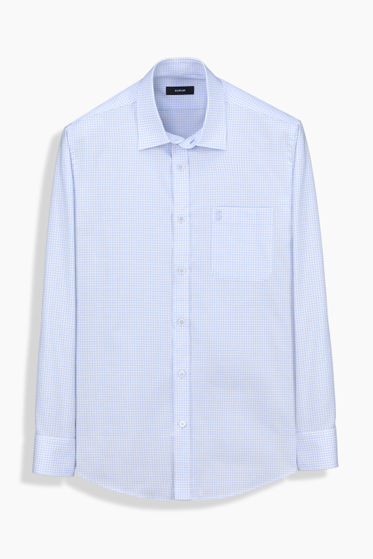 Elvio Co Uzun Kol Mavi Gömlek - SARAR