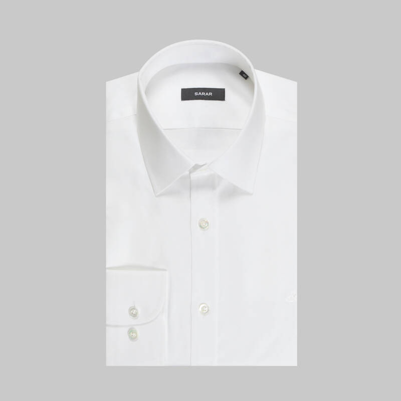 Elvio Easy Iron Slim Fit Beyaz Gömlek - 3