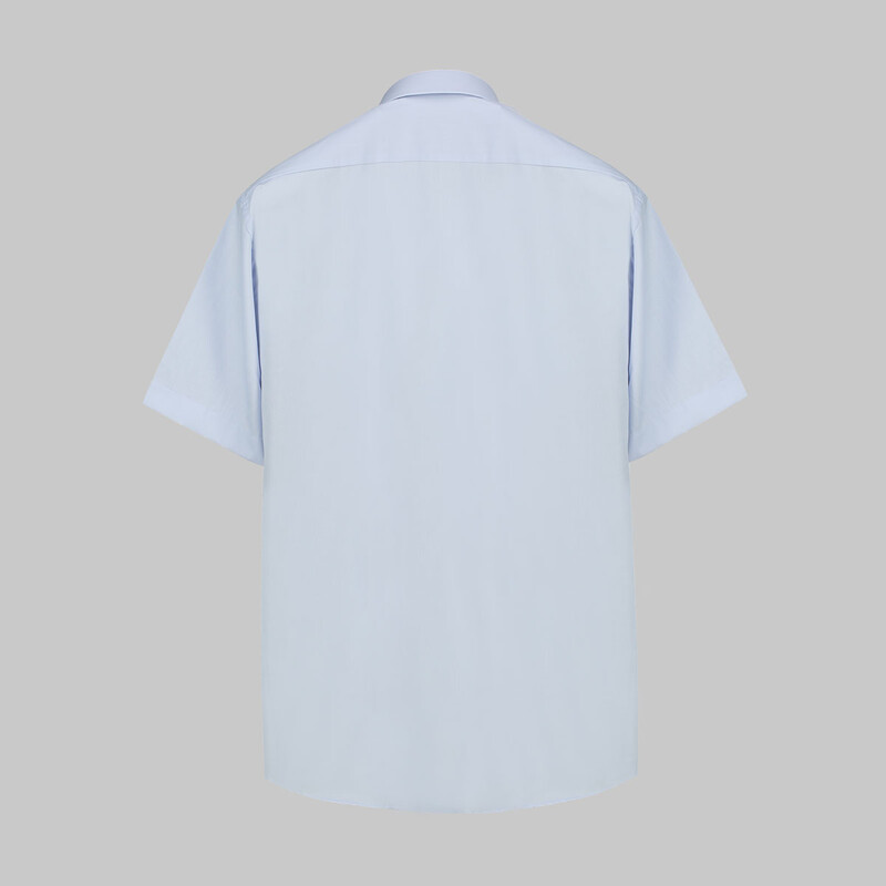Elvio Kısa Kol Açık Mavi Gömlek - SARAR