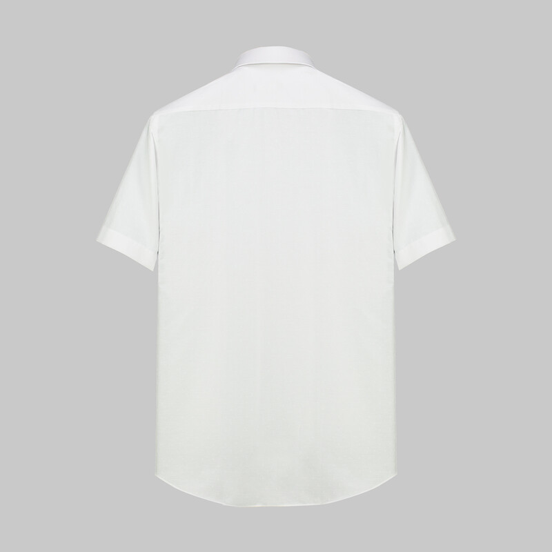 Elvio Kısa Kol Beyaz Gömlek - SARAR