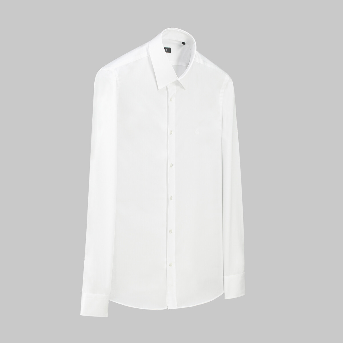 Elvio Non Iron Slim Fit Beyaz Gömlek