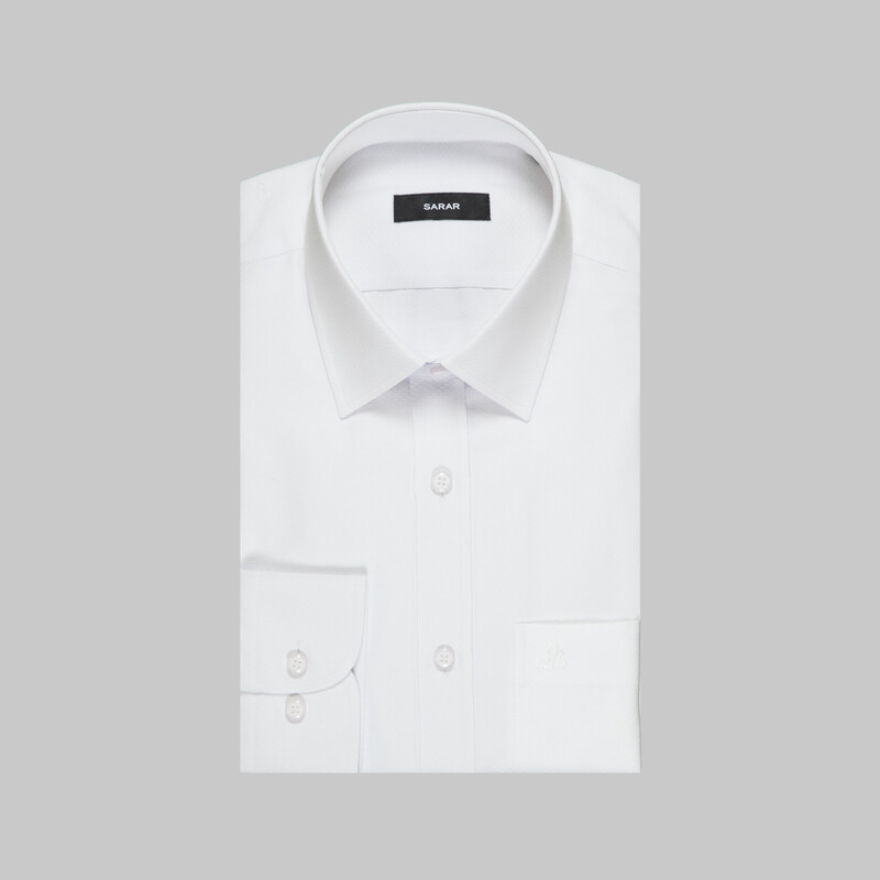 Elvio Selection Klasik Beyaz Gömlek - SARAR