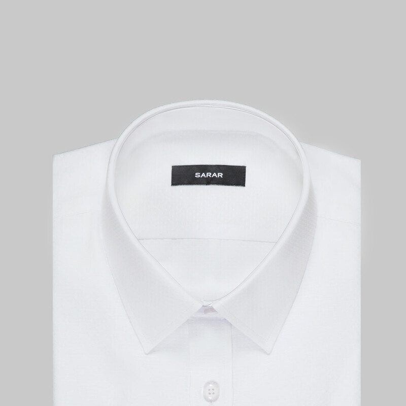 Elvio Slim Fit Beyaz Gömlek - SARAR