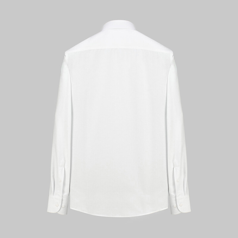 Elvio Slim Fit Beyaz Gömlek - SARAR