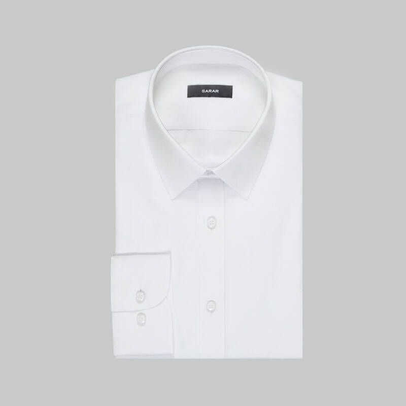 Elvio Slim Fit Beyaz Modern Klasik Gömlek - 3