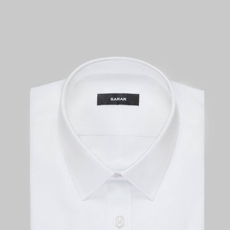 Elvio Slim Fit Beyaz Modern Klasik Gömlek - 4