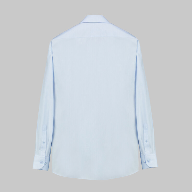 Elvio Uzun Kol Klasik Açık Mavi Gömlek - SARAR