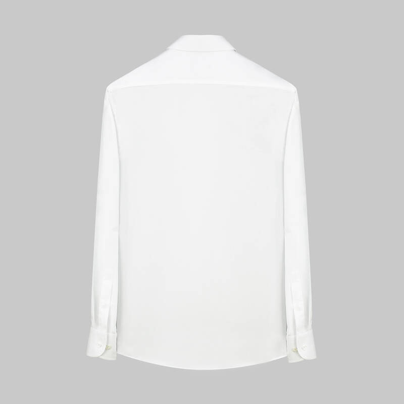 Elvio Beyaz Slim Gömlek - 4