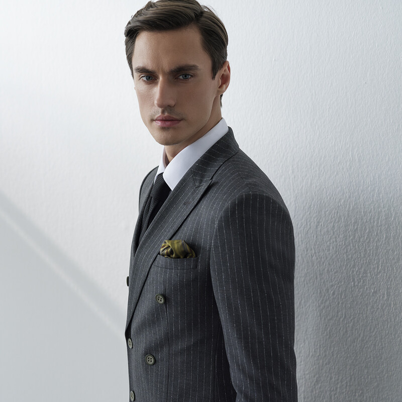 Elvio Beyaz Slim Gömlek 