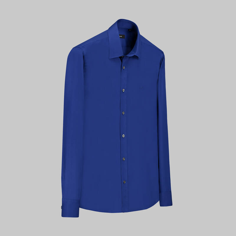 Elvio Uzun Kol Slim Parlament Gömlek - 1