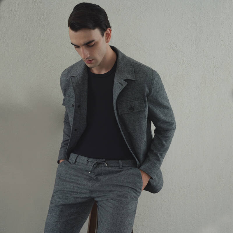 Gri Ely Pantolon - 1