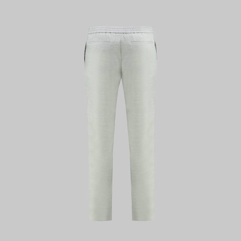 Ely Slim Fit Açık Gri Pantolon - 2