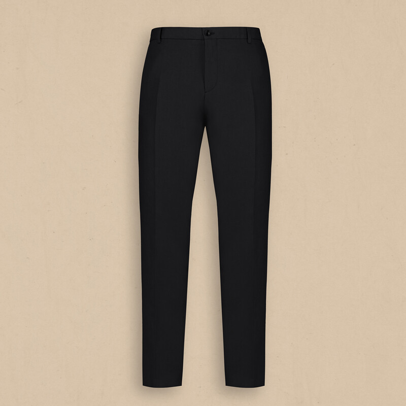 Enric Slim Fit Siyah Pantolon 