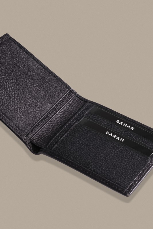 Erkek Deri Siyah Cüzdan - SARAR