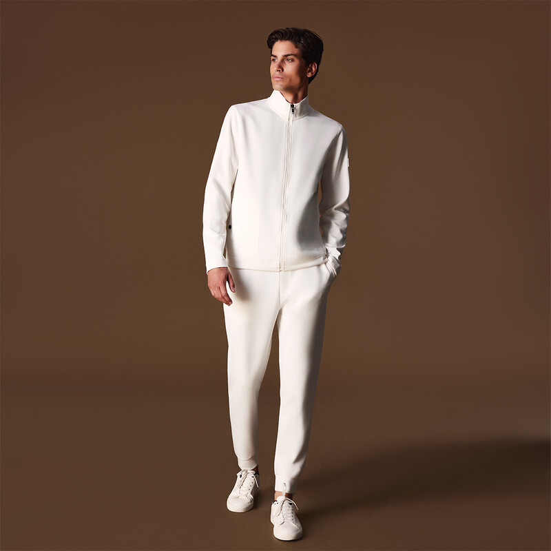 Beli Bağcıklı Ekru Eşofman Altı 