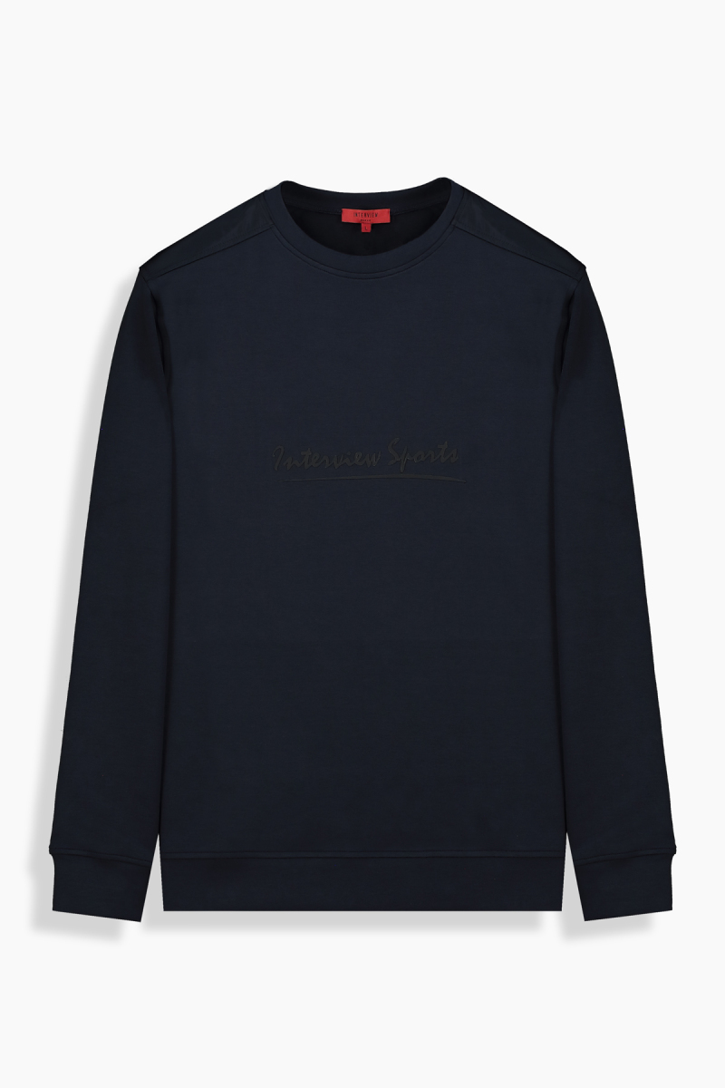 Erkek Lacivert Sweatshirt - 1