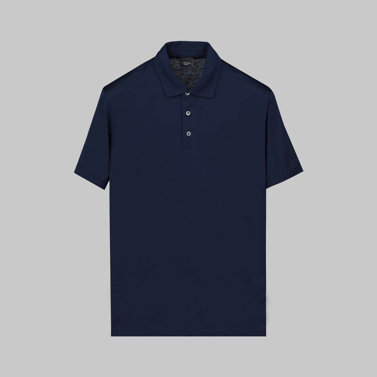 Erkek Polo Yaka Lacivert Tişört - 1