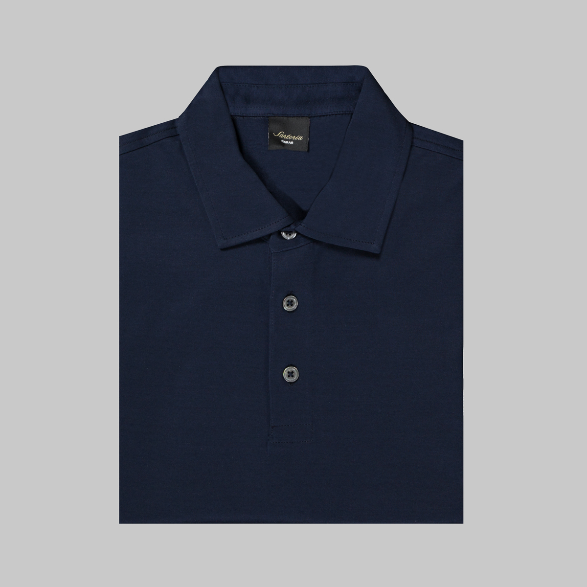 Erkek Polo Yaka Lacivert Tişört - 3