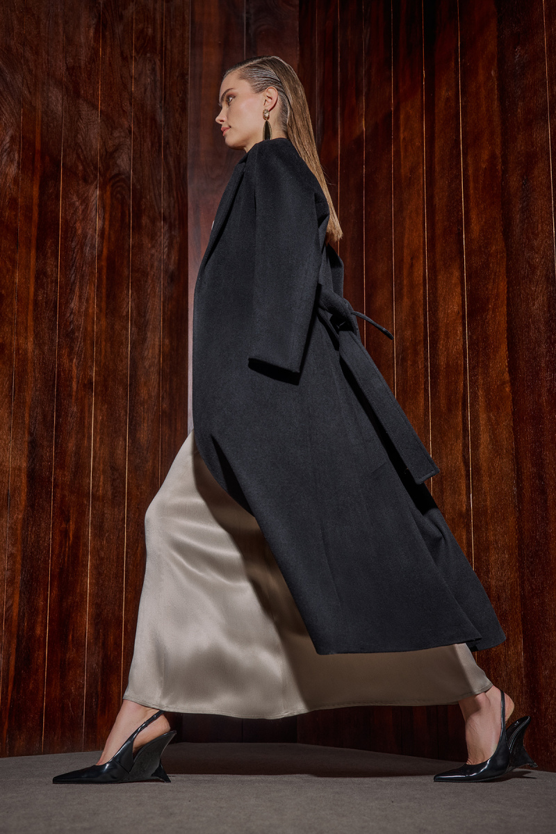 Evellyn Siyah Kaban - 3