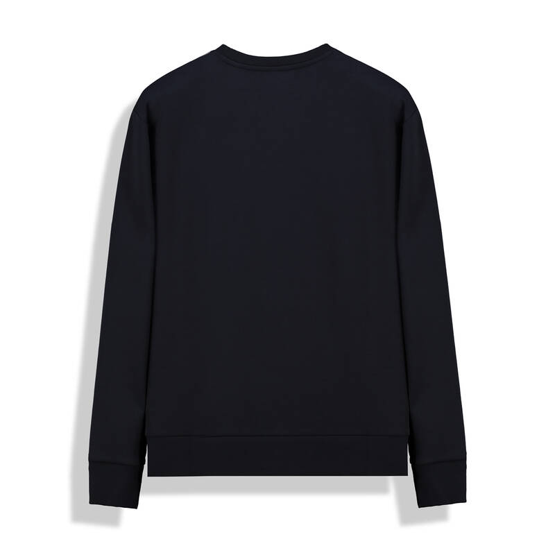 O Yaka Eıffel Takım Tasarım Siyah Sweatshirt - 3