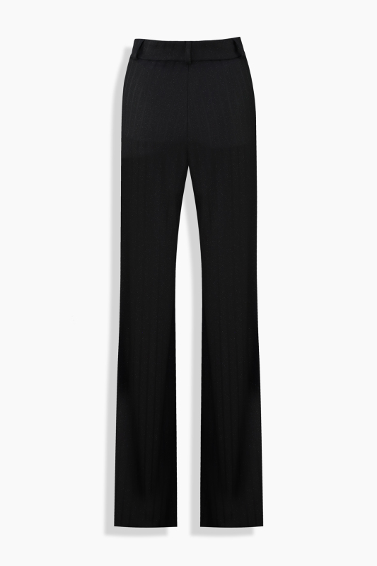 Fedes Çizgili Siyah Pantolon - SARAR WOMAN