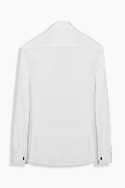 Felisa Soho Geniş Manşet Beyaz Smokin Gömlek - INTERVIEW