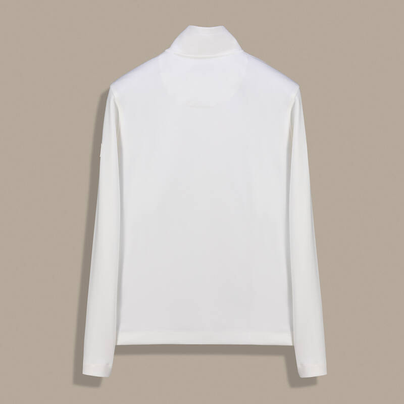 Fermuarlı Ekru Eşofman Üstü - 2