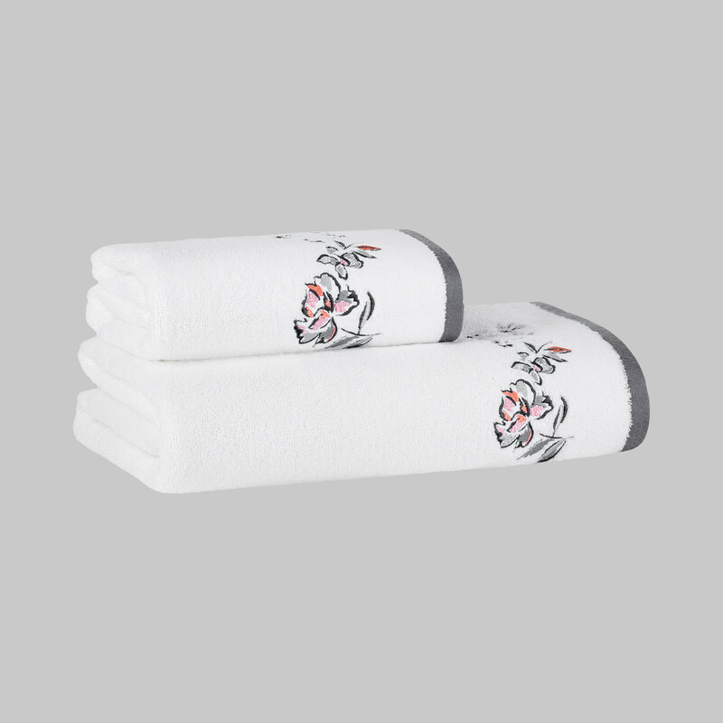 Fiora Havlu 80X150 Gri 