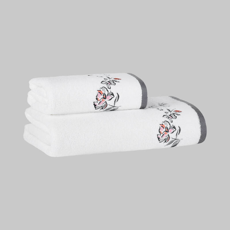 Fiora Havlu 80X150 Gri - 1