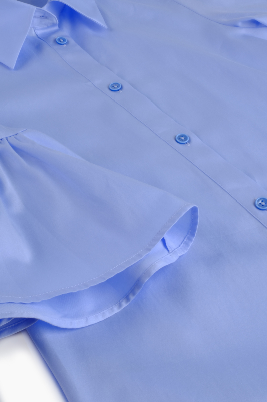 Fiorella Regular Fit Mavi Elbise - SARAR WOMAN