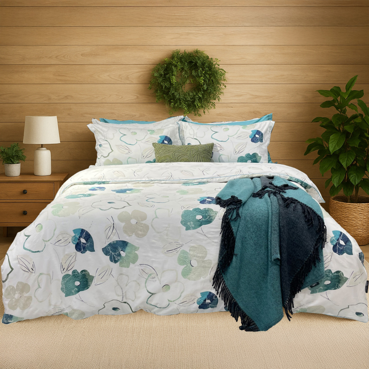 First Bloom Nostalji Pamuk Saten Nevresim Takımı Tek Kişililk - 1