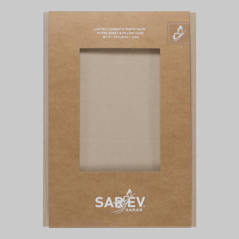 Fitted Ranforce Çarşaf Seti 100x200 Bej - 3
