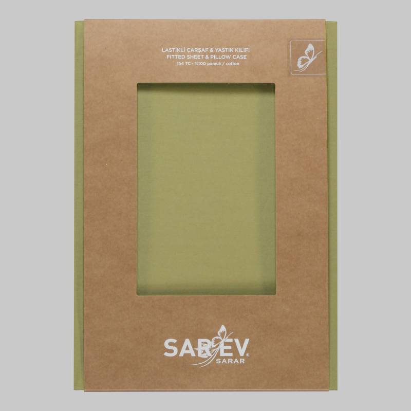 Fitted Ranforce Çarşaf Seti 100x200 Yeşil - 3