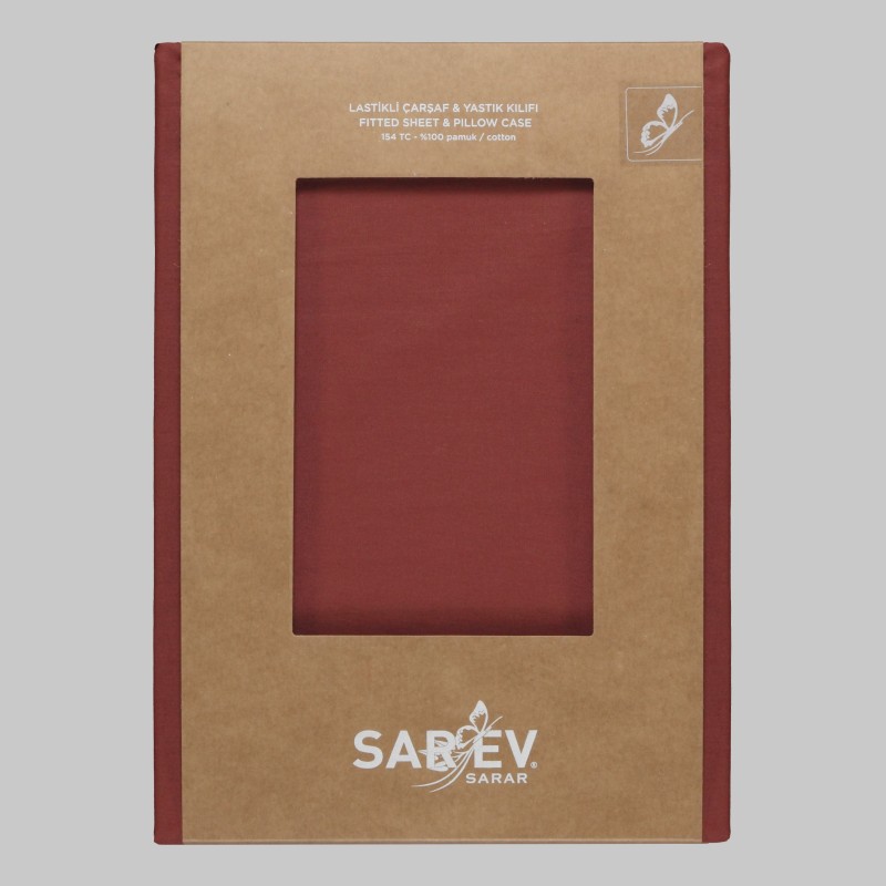 Fitted Ranforce Çarşaf Seti 100x200 Pembe - SAREV