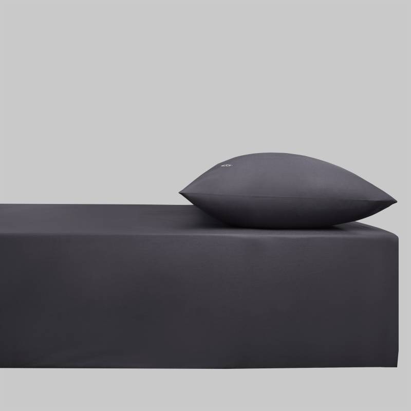 Fitted Ranforce Çarşaf Seti 140x200 Antrasit - 1