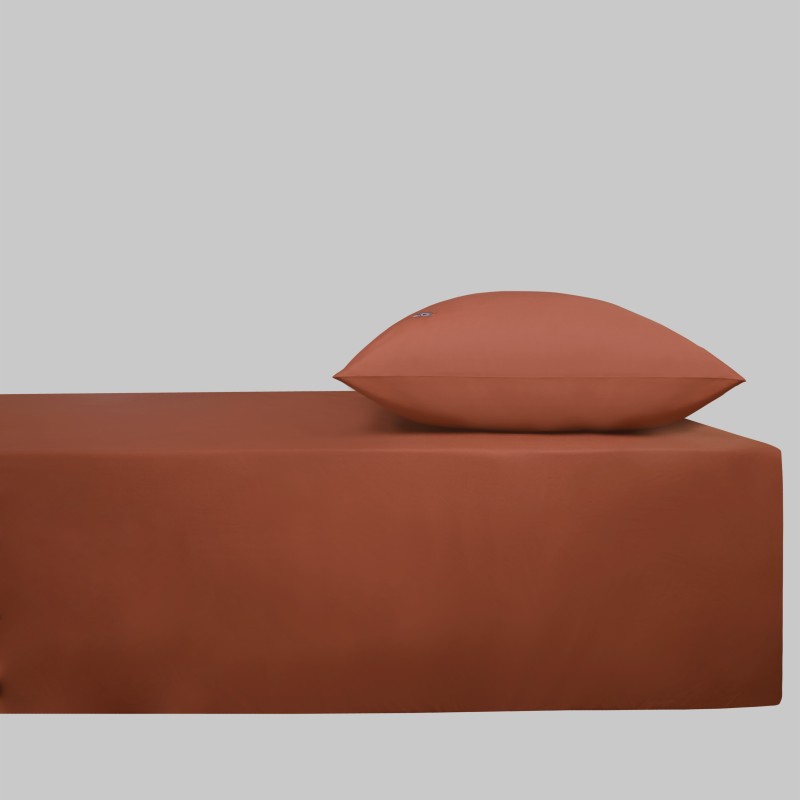 Fitted Ranforce Çarşaf Seti 160x200 Taba 