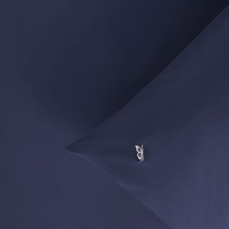 Fitted Ranforce Çarşaf Seti 160x200 Lacivert - SAREV