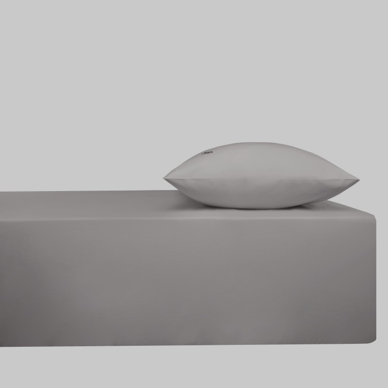 Fitted Ranforce Çarşaf Seti 180x200 Gri 